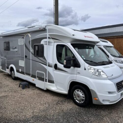 Dethleffs T 7151 Globe 4 Luxus – Profilé 7,61 m – Lit central 150 cm – 4 couchages – Fiat Ducato 2.3 MJT