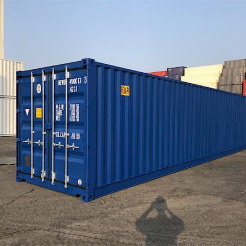 Conteneur 40 Pieds Double Porte – Neuf, Certifié CSC, Sécurisé