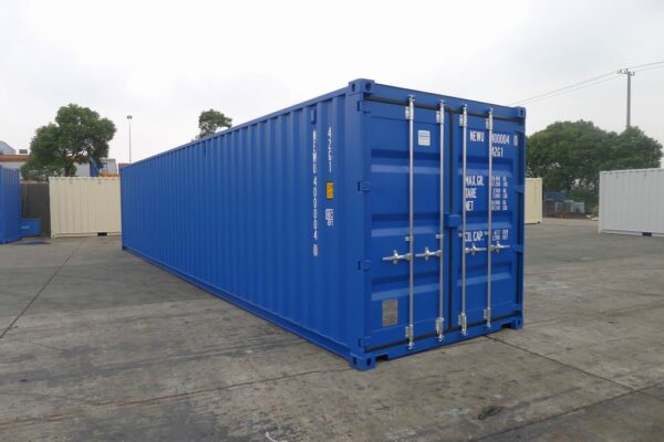 Conteneur 40 Pieds Standard Dry Van – Neuf, Certifié CSC, Sécurisé